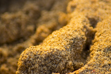 beach sand close up macro