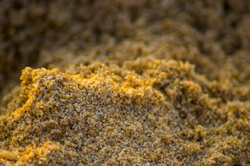 beach sand close up macro