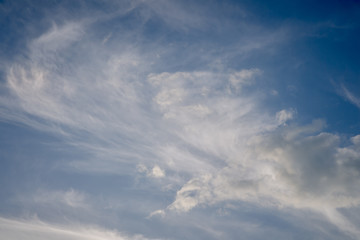 Clouds in the sky rainy season.
