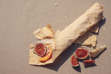 Vegetarian Shawarma from fruit