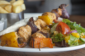 tandoori chicken skewers