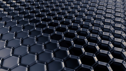 Obraz premium Gray metallic industrial grunge background. 3d illustration, 3d rendering.