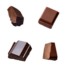 chocolate piece sweet food dessert falling