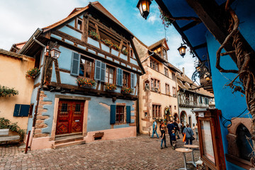 Fototapeta na wymiar Alsace, Riquewihr