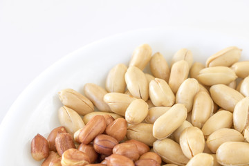 沢山のピーナッツ