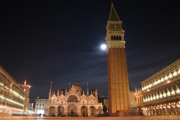 Naklejka premium Venezia di notte