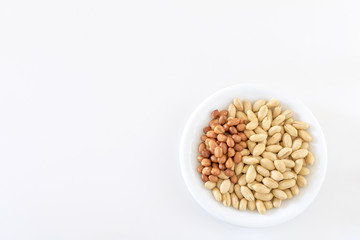 沢山のピーナッツ