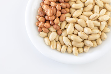 沢山のピーナッツ