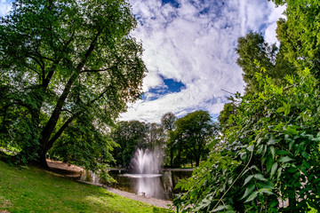 Parco del castello di Oslo