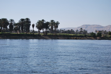 The River Nile, Luxor, Egypt