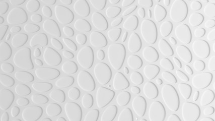 White mesh background. 3d illustration, 3d rendering.