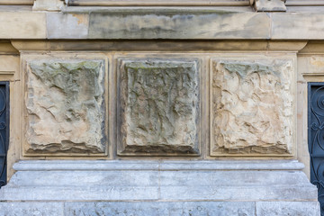 Texture of stone wall