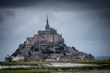 Fototapeta na wymiar Mont St Michel
