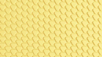 Yellow background with geometric elements. 3d illustration, 3d rendering.