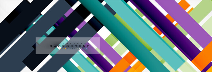 Minimal line design abstract background