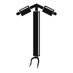 Contraception hand tool icon. Simple illustration of contraception hand tool vector icon for web design isolated on white background