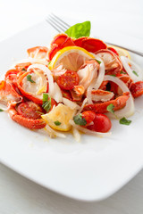 Astice alla catalana, Catalan Lobster, mediterranean food