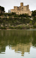 Fototapeta na wymiar Castellet Castle view