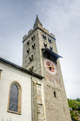 Fototapeta na wymiar old church in Leuk
