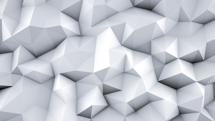 Crystal structure background. 3d illustration, 3d rendering.