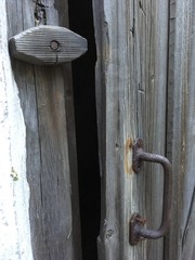door, wood, old, wooden, lock, texture, brown, vintage