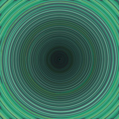 Spirale en vert