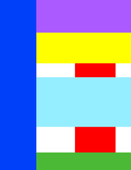 Print colorful shapes 