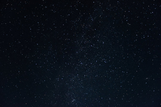 Night starry sky background
