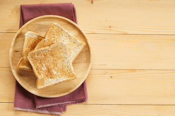 whole wheat toasted bread
