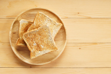 whole wheat toasted bread