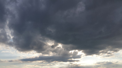 Fototapeta premium the sun among the clouds