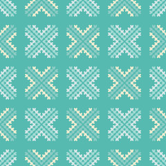 Seamless knitted pattern. A warm sweater. Print. Cloth design, wallpaper. Textile rapport.