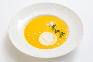 pumpkin cream soup