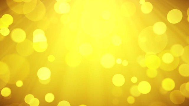 Golden particles - Seamless loop