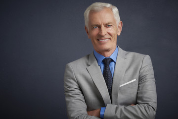 Senior man portrait