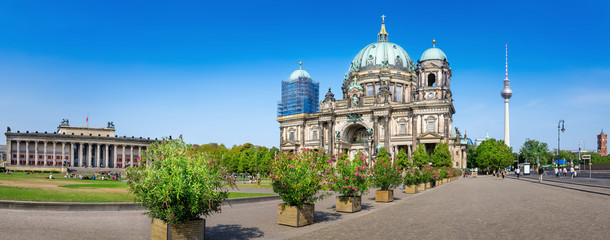 Fototapety  panoramiczny widok na centrum Berlina