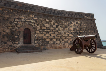 Obraz premium Tor vom Castillo de San