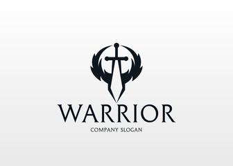 Sword Logo. Modern Sword logo design template for a businesses and product names.