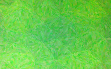 Illustration of green Impressionist Oil Painting   background.
