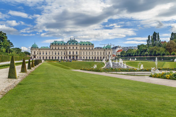 Belvedere garden, Vienna