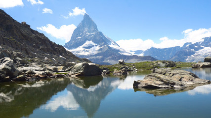 Matterhorn From Lake & River
