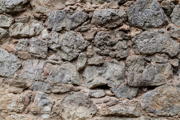 Aged stone wall texture