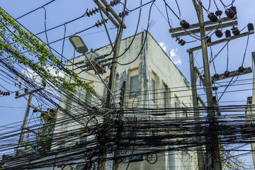 Stromversorgung auf Koh Samui, Thailand