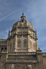 Fototapeta na wymiar Tolède, dôme de la Cathédrale Sainte Marie