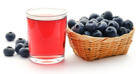 Blueberry juice
