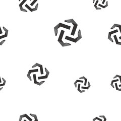 Bytom Cryptocurrency Coin Sign Seamless Pattern