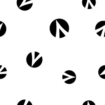 Dentacoin Cryptocurrency Coin Sign Seamless Pattern