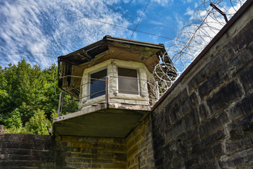 Fototapeta na wymiar Old Prison Watchtower