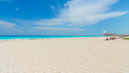 Obraz premium Amazing view of Cancun beach in Mexico