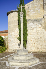 Cruise in the courtyard of a monastery in Spain
